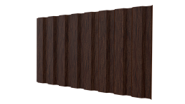 Профнастил С20A 1150/1100x0,45 мм, Античный дуб 3D