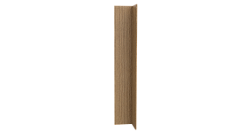 Планка угла внутреннего 50x50x2000 мм, Орех 3D