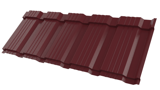 Профиль Пегас 1195/1130x0,45 мм, 3005 винно-красный глянцевый