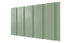 Профнастил К20 1195/1130x0,4 мм эконом, 6019 бело-зеленый глянцевый