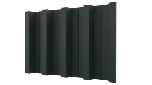 Профнастил Н60 902/845x0,45 мм, 6009 пихтовый зеленый матовый