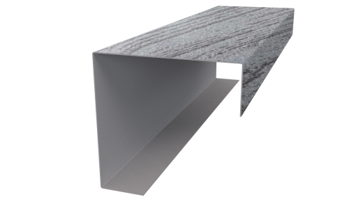 Декоративная накладка угловая 20x60x60x20 мм, Морион 3D