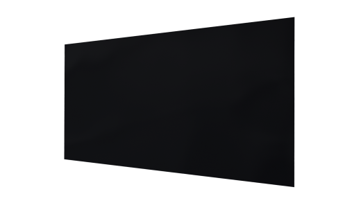 Плоский лист 1250x0,4 мм эконом, 9005 черный янтарь глянцевый
