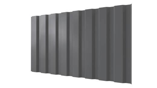 Профнастил С20A 1150/1100x0,5 мм, 7037 пыльно-серый глянцевый