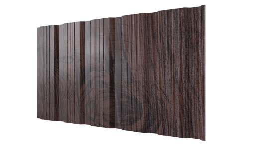Профнастил К20 1195/1130x0,45 мм, Морёный дуб 3D