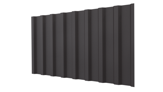 Профнастил С20B 1150/1100x0,45 мм, 8019 серо-коричневый матовый