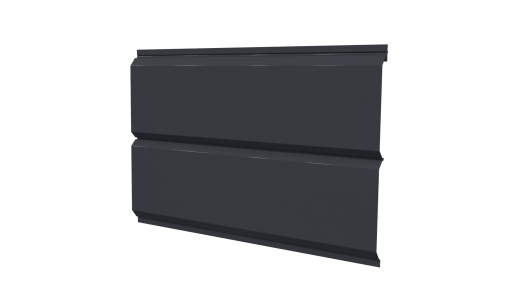 Л-брус 264/240x0,5 мм, 7024 графитовый серый PUR Pruf