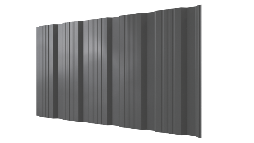 Профнастил К20 1195/1130x0,5 мм, 7005 мышино-серый глянцевый