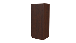 Планка угла наружного сложная Блок-хаус 110x110x2000 мм, Antique wood