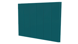 Лайн Про Полоса 200/176x0,45 мм, 5021 водная синь глянцевый