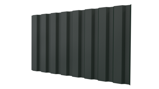Профнастил С20A 1150/1100x0,5 мм, 6009 пихтовый зеленый матовый