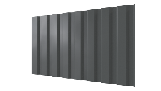 Профнастил С20A 1150/1100x0,5 мм, 7005 мышино-серый глянцевый