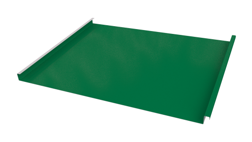 Фальцевая кровля 562/550x0,45 мм, 6029 мятно-зеленый глянцевый