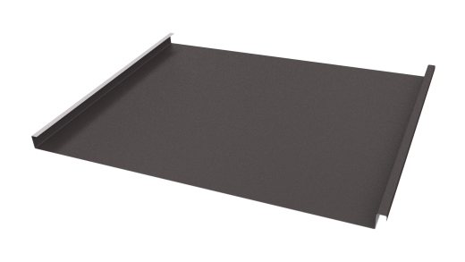 Фальцевая кровля 562/550x0,45 мм, 8019 серо-коричневый матовый