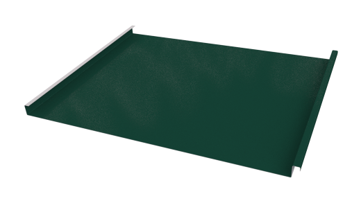 Фальцевая кровля 562/550x0,5 мм, 6005 зеленый мох глянцевый