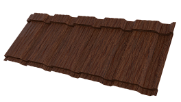 Профиль Пегас 1195/1130x0,45 мм, Античный дуб 3D