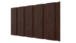 Профнастил К20 1195/1130x0,45 мм, Античный дуб 3D