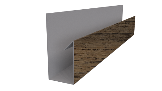 Планка П-образная 30x20x2000 мм, Дуб Сантана 3D