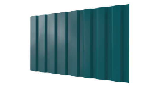 Профнастил С20A 1150/1100x0,3 мм, 5021 водная синь глянцевый