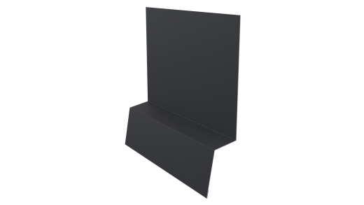 Планка стартовая фальц 135x30x55 мм, 7024 графитовый серый матовый