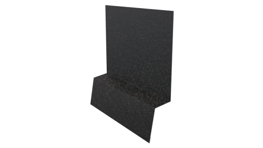 Планка стартовая фальц 135x30x55 мм, Картэн тёмный