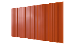 Профнастил К20 1195/1130x0,4 мм эконом, 2004 оранжевый глянцевый