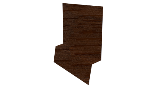 Планка стартовая фальц 135x30x55 мм, Дуб Кельтик 3D