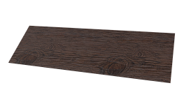 Планка завершающая 65x2000 мм, Морёный дуб 3D