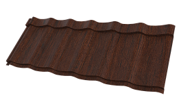 Профиль Феникс 1180/1100x0,45 мм, 8019 Antique Wood