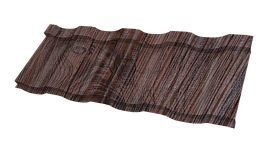 Профиль Орион 30 1200/1150x0,45 мм, Морёный дуб 3D