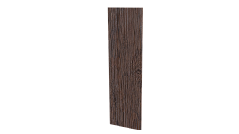 Планка стыковочная 60x2000 мм, Морёный дуб 3D