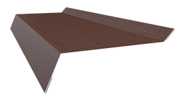 Планка примыкания в штробу 20x60x10 мм, Золотистый дуб 3D