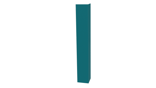 Планка угла наружного 30x30x2000 мм, 5021 водная синь глянцевый