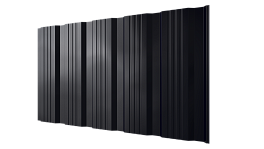 Профнастил К20 1195/1130x0,3 мм, 9005 черный янтарь глянцевый