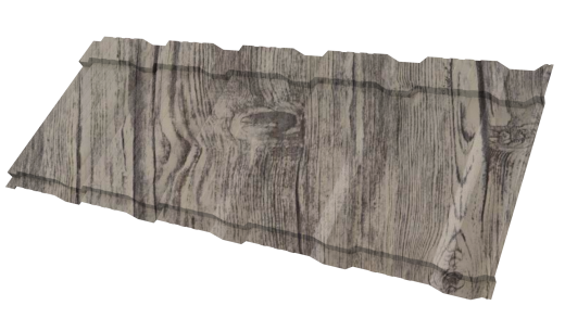 Профиль Пегас 1195/1130x0,45 мм, Дуб винтаж 3D