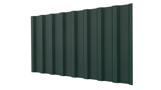 Профнастил С20B 1150/1100x0,5 мм, 6005 зеленый мох матовый