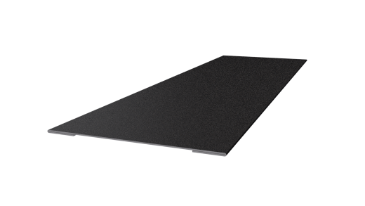 Планка стыковочная 60x2000 мм, 9005 черный янтарь матовый