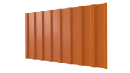 Профнастил С20B 1150/1100x0,65 мм, 2011 насыщенный оранжевый глянцевый