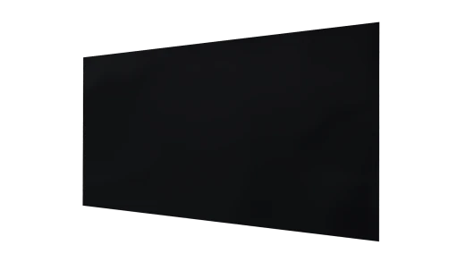 Плоский лист 1250x0,4 мм эконом, 9005 черный янтарь глянцевый