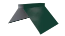 Конёк фигурный 150x150x2000 мм, 6005 зеленый мох глянцевый