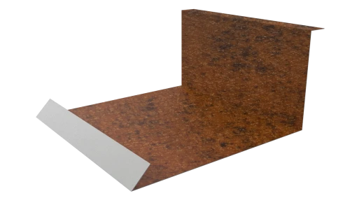 Планка примыкания нижняя 100x200x2000 мм, Картэн