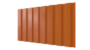 Профнастил С20A 1150/1100x0,65 мм, 2011 насыщенный оранжевый глянцевый