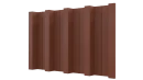 Профнастил Н60 902/845x0,45 мм, 8004 медно-коричневый матовый