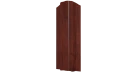 Штакетник Евротрапеция 117x0,45 мм, Antique wood
