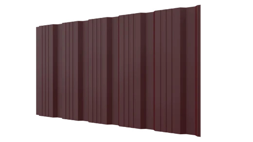 Профнастил К20 1195/1130x0,45 мм, 3005 винно-красный матовый