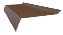 Планка примыкания в штробу 20x60x10 мм, Дуб Локарно 3D
