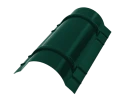 Конёк круглый R110x2000 мм, 6005 зеленый мох глянцевый