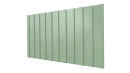 Профнастил С8 1200/1150x0,45 мм, 6019 бело-зеленый глянцевый