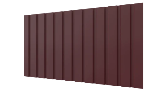 Профнастил С10 1155/1100x0,45 мм, 3005 винно-красный матовый