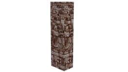 Стойка 40x60x40 мм, Дикий камень